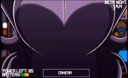  1girl animated bonnie_(fnaf) bouncing_breasts breasts english_text facing_viewer five_nights_in_anime huge_breasts large_breasts purple_hair tagme  rating:Explicit score:23 user:Infinto_