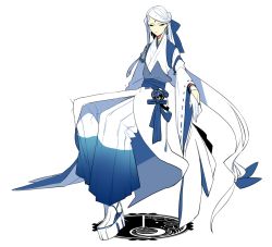  androgynous blue_bow bow creatures_(company) full_body game_freak gen_2_pokemon gender_request hair_bow invisible_chair japanese_clothes legendary_pokemon long_hair lugia nintendo pale_skin pants personification platform_footwear pokemon simple_background sitting solo two-tone_pants very_long_hair white_background white_hair wide_sleeves zazaki  rating:Sensitive score:2 user:danbooru