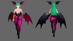  1girl 3d almightypatty animated ass ass_shake bare_shoulders breasts capcom demon_girl from_behind green_eyes green_hair head_wings huge_ass huge_breasts large_breasts leotard long_hair looking_at_viewer morrigan_aensland multiple_views pantyhose shiny_clothes shiny_skin solo thick_thighs thighs thong_leotard vampire_(game) video walking wings  rating:Questionable score:102 user:armorcrystal