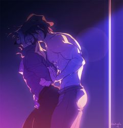  2boys anal ass cassidy_(overwatch) hanzo_(overwatch) male_focus male_penetrated multiple_boys overwatch overwatch_1 restrained sex smile sweat wince yaoi  rating:Explicit score:20 user:harucho