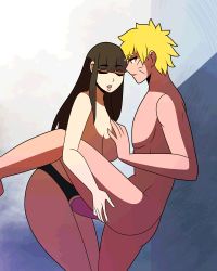 1boy 1girl anal black_hair blonde_hair grabbing_another&#039;s_breast breasts_squeezed_together breasts dildo femdom grabbing happy_sex hetero hyuuga_hinata kinkymation large_breasts naruto naruto_(series) naruto_shippuuden pegging sex_toy strap-on uzumaki_naruto  rating:Explicit score:54 user:Kunt_&amp;_the_Gang