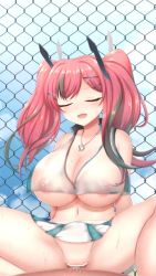  animated azur_lane bar_censor belly blush breasts bremerton_(azur_lane) censored closed_eyes clothes_lift cowgirl_position erection huge_breasts jewelry large_breasts live2d lowres mumu_(mumunyan) necklace nipples penis_grab pink_hair pussy pussy_juice red_eyes see-through sex skirt skirt_lift sports_bra sportswear straddling sweat  rating:Explicit score:140 user:xyperX