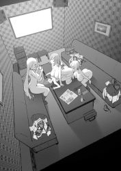 1boy 3girls age_difference amazon_position bisexual_female breasts cellphone unworn_clothes ffm_threesome full_body girl_on_top greyscale group_sex hetero highres holding holding_phone indoors kaori_(sky-freedom) karaoke large_breasts monochrome multiple_girls nipples nude onee-shota original phone recording rena_(sky-freedom) sex shota sky-freedom socks taking_picture teenage_girl_and_younger_boy threesome vaginal yui_(sky-freedom) rating:Explicit score:675 user:danbooru