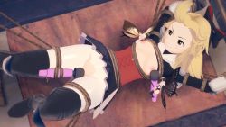  3d 3girls aerie_(bravely_default) animated anne_(bravely_second) blonde_hair bound bravely_default:_flying_fairy bravely_default_(series) bravely_second:_end_layer edea_lee fairy hair_ribbon koikatsu_(medium) multiple_girls ribbon sex_toy torn_clothes torn_legwear vibrator video witchanon 