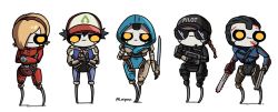 android animal apex_legends ash_(rainbow_six_siege) ash_(rainbow_six_siege)_(cosplay) ash_(titanfall_2) ash_crimson ash_crimson_(cosplay) ash_ketchum ash_ketchum_(cosplay) ashley_williams ashley_williams_(cosplay) baseball_cap black_hair black_headwear black_vest blue_jacket chainsaw commentary cosplay creatures_(company) crossover english_commentary evil_dead game_freak gun hat highres holding holding_animal holding_chainsaw holding_gun holding_sword holding_weapon hood hood_up jacket miyan_(oceanmaiden) mouse_(animal) name_connection nintendo pokemon pokemon_(anime) rainbow_six_siege red_jacket shotgun sword the_king_of_fighters variations vest weapon