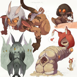  00s 6+girls animal_ears antennae arthropod_girl artist_request bat_(animal) blush brown_hair bug doggystyle fangs final_fantasy final_fantasy_xi fur futanari grey_hair heart horns insect monster monster_girl mosquito multiple_girls non-web_source penis proboscis pussy pussy_juice sex sex_from_behind smile spoken_heart tail tongue wings worm yellow_eyes  rating:Explicit score:77 user:danbooru