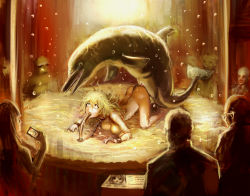 2girls 6+boys ahegao air_bubble all_fours audience bald bdsm bestiality blonde_hair bondage bound breasts breathing_tube bubble camera cellphone chain chained chain clothed_female_nude_female clothed_male_nude_female collar comdost completely_nude crowd doggystyle dolphin fish_tank floating_hair full_body glasses helpless indoors leash medium_breasts multiple_boys multiple_girls nude onlookers phone public_indecency sex sex_from_behind smartphone tagme underwater voyeurism watching water wide-eyed rating:Explicit score:185 user:memeboy4u