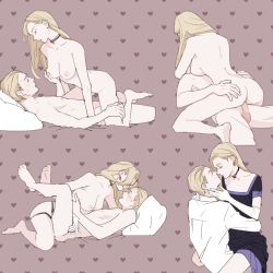  alexia_ashford alfred_ashford anal blonde_hair cowgirl_position highres incest male_penetrated mmyaaym pegging resident_evil resident_evil_-_code:_veronica siblings straddling twincest twins  rating:Explicit score:108 user:ohXXGODXXWHYXX