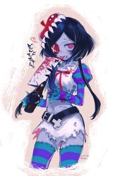  blood blood_on_face buttons highres kitaya margarette_maggie stitches zombie zombie_gunner  rating:Explicit score:2 user:dauriru