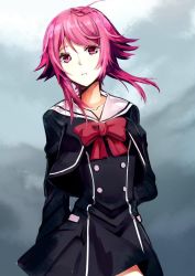  1girl chaos;child collarbone onoe_serika pink_hair school_uniform solo tagme  rating:Questionable score:1 user:144445151864513224521