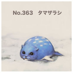  animal creatures_(company) game_freak gen_3_pokemon lowres nintendo no_humans pokemon pokemon_(creature) realistic seal_(animal) snow solo spheal toto_mame whiskers  rating:Sensitive score:30 user:Draq