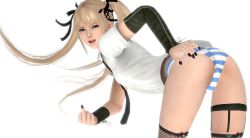 1girl 3d ass bent_over blonde_hair blue_eyes dead_or_alive dead_or_alive_3d looking_at_viewer looking_back marie_rose panties simple_background solo tecmo underwear white_background rating:Questionable score:42 user:moderfoker1234