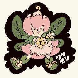 digimon digimon_(creature) fairy flower lilimon monster_girl petals plant_girl