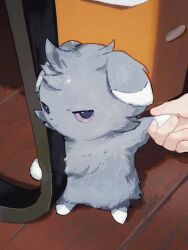  angry animal animal_ears animal_focus arc_draws black_eyes cat chair colored_sclera creatures_(company) espurr game_freak gen_6_pokemon grey_fur highres holding holding_hands indoors looking_at_another looking_to_the_side meme nintendo photo-referenced pokemon pokemon_(creature) pokemon_xy purple_sclera standing wooden_floor  rating:General score:4 user:danbooru