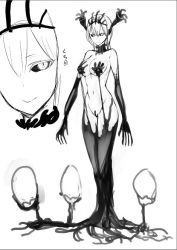 breasts character_sheet concept_art demon_girl large_breasts miyamoto_issa monster_girl slime rating:Questionable score:9 user:cheezeit
