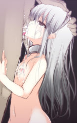 10s 1boy 1girl angel_beats! black_background black_eyes blush breasts collar crying crying_with_eyes_open cum cum_in_mouth cum_on_body cum_on_breasts cum_on_upper_body cumdrip deepthroat empty_eyes eyebrows facial fellatio from_side groin hairband half-closed_eyes hand_on_another&#039;s_head hetero kneeling loli long_hair navel nipples nude oral penis rape shikano_sumiaki sidelocks silver_hair simple_background slave small_breasts solo_focus tears tenshi_(angel_beats!) tongue tongue_out rating:Explicit score:334 user:DartAnyan