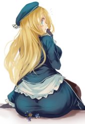 10s 15.5cm_triple_gun_mount 1girl 3girls 61cm_quadruple_(oxygen)_torpedo_mount ass atago_(kancolle) beret black_gloves blonde_hair breasts fairy_(kancolle) from_behind gloves hat kantai_collection large_breasts long_hair looking_at_viewer military military_uniform multiple_girls open_mouth pantyhose smile uniform utopia rating:Sensitive score:25 user:danbooru