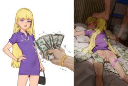  1girl diathorn female_focus gravity_falls money pacifica_northwest prostitution sex uncensored 