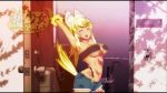  1girl 3d :d animal_ears animated armpits arms_behind_back arms_up blonde_hair bouncing_breasts bracelet breasts cleavage cowboy_shot door fingerless_gloves gloves jewelry liru looking_at_viewer myu_ranran open_mouth renkin_san-kyuu_magical_pokaan short_shorts shorts smile standing tail thighhighs video whiskers white_thighhighs  rating:Sensitive score:128 user:willardfilmore