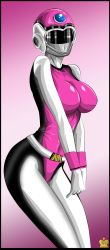  ass breasts choushinsei_flashman highres large_breasts pink_flash pink_outfit queen_vegeta_69 super_sentai  rating:Questionable score:3 user:DrawnIce