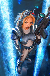 belt blonde_hair bodysuit breasts concept_art cover design_work game_console green_eyes greg_horn gun headset magazine_(object) night_vision_goggles nova_(starcraft) november_terra official_art outdoors oxm packaging_art print_ad_campaign puddle rifle shadow shoulder_pads solo starcraft starcraft_ghost terran_ghost watermark weapon xbox rating:Sensitive score:23 user:GirlymaN