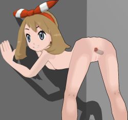  3d anal animated animated_gif anus ass bandana bent_over brown_hair creatures_(company) game_freak grey_eyes may_(pokemon) nintendo pokemon pussy sex smile tan tanline uncensored  rating:Explicit score:35 user:nicky890