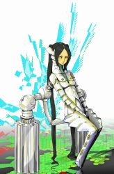  1girl android cyborg highres long_hair multicolored_eyes robot sinkawa145  rating:Sensitive score:5 user:cnc