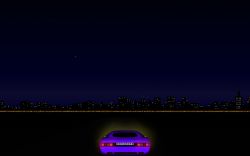  car cityscape highres motor_vehicle night scenery star_(symbol) vehicle  rating:Sensitive score:4 user:n158402