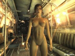 3d bad_tag breasts bus fallout fallout_3 motor_vehicle nude princess pussy radiation_symbol stuffed_animal stuffed_toy teddy_bear vehicle wasteland rating:Explicit score:27 user:Fall_Out_Boy