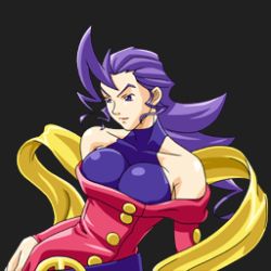  1girl breasts large_breasts long_hair lowres purple_hair rose_(street_fighter) street_fighter tagme  rating:Sensitive score:3 user:Kal1383