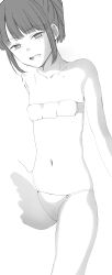  1girl absurdres aoe_nagi arino99 bikini highres idol looking_at_viewer model shounen_no_abyss smile sweat swimsuit  rating:Questionable score:5 user:MeNotFbi