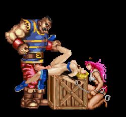  308 animated animated_gif blonde_hair capcom final_fight lowres lucia_morgan pixel_art poison_(final_fight) rape stomach_bulge street_fighter uncensored unko  rating:Explicit score:133 user:Hellstinger
