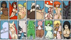  absurdres animal_print anus barbed_tongue bikini black_hair black_skin blonde_hair breasts cat_girl claws cleft_of_venus cloaca colored_skin cow_girl cow_print dark_skin dryad fat_mons feathers fennec_fox fox_girl fur glasses golem goth_fashion green_skin hanging_breasts harpy highres horns lamia large_anus large_areolae large_breasts large_clitoris male_underwear micro_bikini monster_girl mushroom_girl neck_ribbon nipples nude octopus_girl orange_hair pale_skin pink_hair plant_girl plant_hair pointy_ears presenting presenting_anus presenting_pussy pupiless_eyes pussy pussy_peek rabbit red_hair red_skin reptile_girl revealing_clothes ribbon scales scowl slime_girl small_areolae small_breasts smile smirk sphinx spread_legs spread_pussy swimsuit tail tan tanline underwear white_hair  rating:Explicit score:29 user:TinyDevil