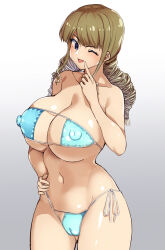  1girl breasts dead_or_alive highres huge_breasts monica_(doa) solo swimsuit 