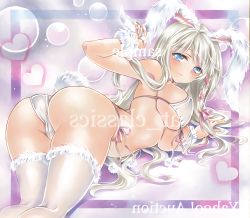  1girl animal_ears ass at_classics rabbit_ears highres original tagme  rating:Questionable score:6 user:L@G1