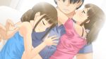  1boy 2girls age_difference animated brother_and_sister brown_hair hakoiriotome highres incest licking loli multiple_girls original siblings sisters tongue twins twintails video  rating:Questionable score:140 user:Ataru657