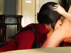  3d ada_wong age_difference animated bad_tag black_hair fellatio female_pervert female_sub femdom medium_hair okada oral pervert presenting prostitute prostitution resident_evil short_hair shota sound submission tagme third-party_edit uncensored video 