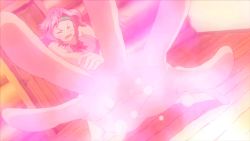 angry animated animated_gif celia_ootsuka maken-ki! nijou_aki ooyama_takeru pink_hair scared swimsuit takami_akio rating:Sensitive score:24 user:misterjohneggman