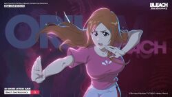  1girl bleach breasts highres inoue_orihime large_breasts long_hair official_art solo  rating:Sensitive score:15 user:YuukoLover