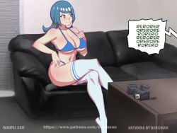 1girl bokuman casting_couch creatures_(company) game_freak lana&#039;s_mother_(pokemon) mature_female nintendo pokemon pokemon_(anime) pokemon_sm_(anime) solo rating:Questionable score:66 user:Ecchi-Addict
