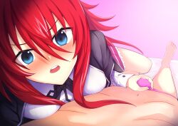  absurdres angry bedroom embarrassed high_school_dxd highres humiliation looking_at_viewer panties pervert pov rias_gremory underwear  rating:General score:26 user:AnimeWedgieLord