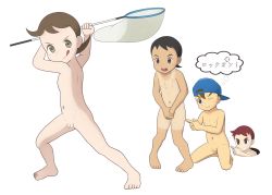 4boys barefoot character_request creatures_(company) dark_(pixiv_664506) flaccid foreskin game_freak highres male_focus multiple_boys nintendo npc_trainer nude penis pokemon shota tagme tan tanline testicles youngster_(pokemon) rating:Explicit score:39 user:harucho
