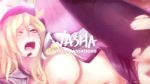  1boy 1girl ahegao ahri_(league_of_legends) anal animated blonde_hair blush bouncing_breasts breasts clitoris cosplay cum cum_in_ass hetero large_breasts league_of_legends navel nipples penis pussy ricegnat sex sound source_request third-party_edit uncensored video washa_animations watermark video yellow_eyes  rating:Explicit score:230 user:Deqa