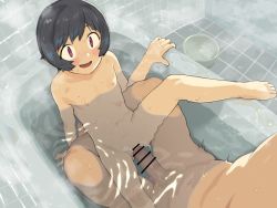  1boy 1girl 2equal8 age_difference arm_support bar_censor bathing bathroom bathtub black_hair blush censored cum flat_chest hetero just_the_tip loli male_pubic_hair nipples nude original partially_submerged penis premature_ejaculation pubic_hair pussy red_eyes sawada_kanako sex short_hair steam tile_floor tiles vaginal water wet wet_hair  rating:Explicit score:686 user:Dweenie