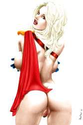  ass backboob blonde_hair breast_press breasts covering_privates covering_breasts dc_comics highres jaxtraw justice_league large_breasts looking_at_viewer power_girl pussy uncensored  rating:Explicit score:14 user:bichashka