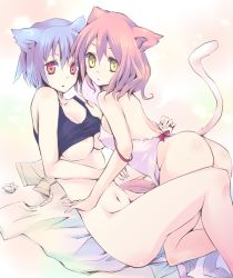  animal_ears bottomless cat_ears tagme  rating:Questionable score:4 user:stratus_FEAR
