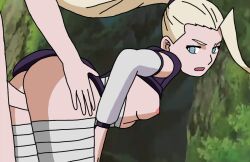  1boy 1girl aged_down armwarmers ass bandages blonde_hair blue_eyes hazelderp69 ino_yamanaka long_hair naruto_(classic) naruto_(series) penis ponytail sex skirt vaginal  rating:Explicit score:15 user:Diego89ma