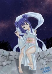 barefoot blue_hair fairy_tail feet japanese_clothes kimono mashima_hiro tagme wendy_marvell rating:Questionable score:46 user:TheRedLight