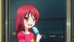  10s accel_world animated animated_gif kouzuki_yuniko kuroyukihime lowres punching red_eyes red_hair  rating:Sensitive score:43 user:Shaku