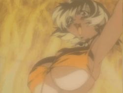  1990s_(style) animated animated_gif blonde_hair bouncing_breasts breast_expansion breasts huge_breasts jewelry jungle_de_ikou mii_(jungle_de_ikou) necklace  rating:Questionable score:124 user:nanokun84